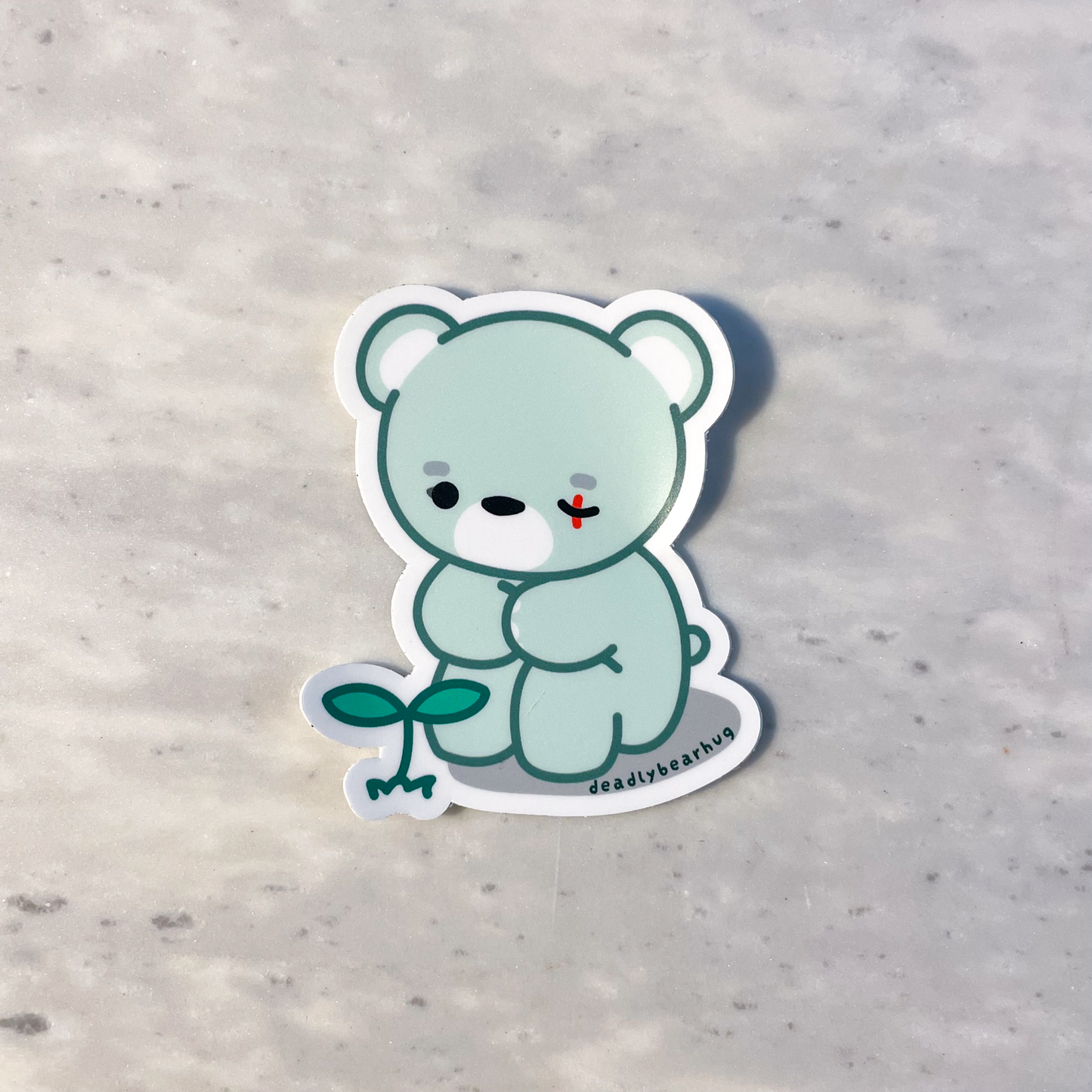 Sprout Deadly Waterproof Vinyl Sticker