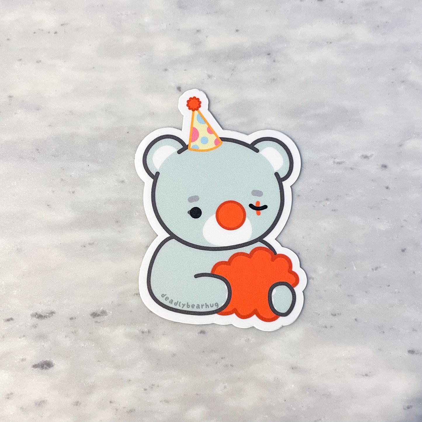 Clown Deadly Waterproof Vinyl Sticker