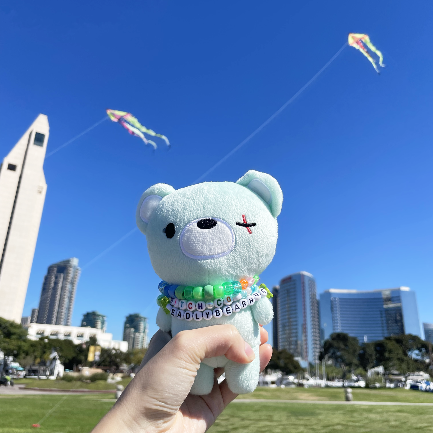 "Deadly" the Bear Plush Key Chain