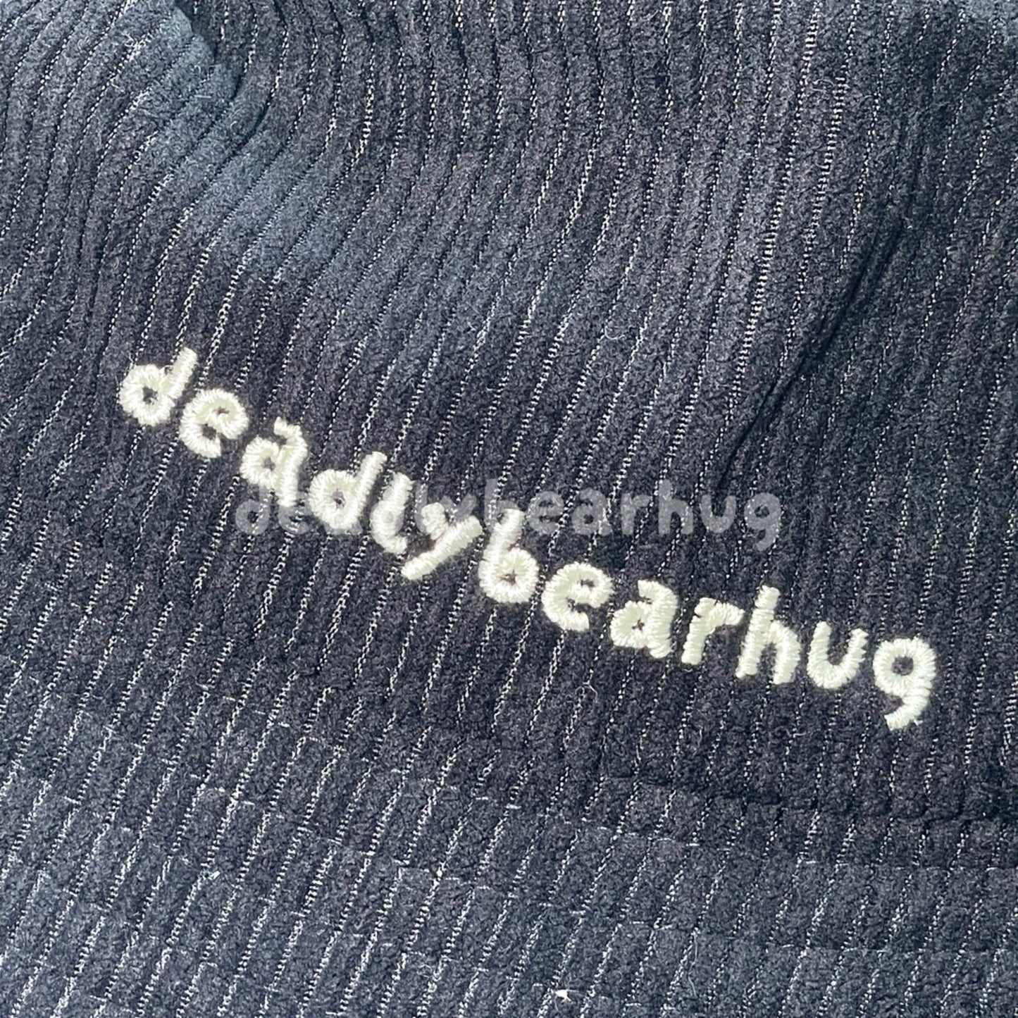 Deadlybearhug Cute Corduroy Bucket Hat