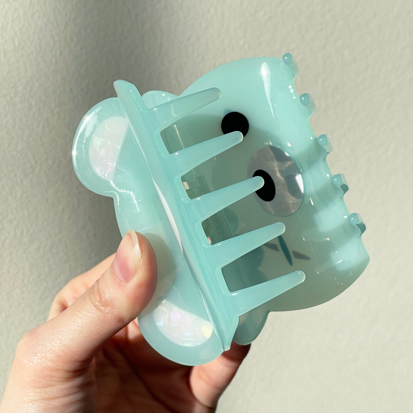 deadlybearhug bear hair clip
