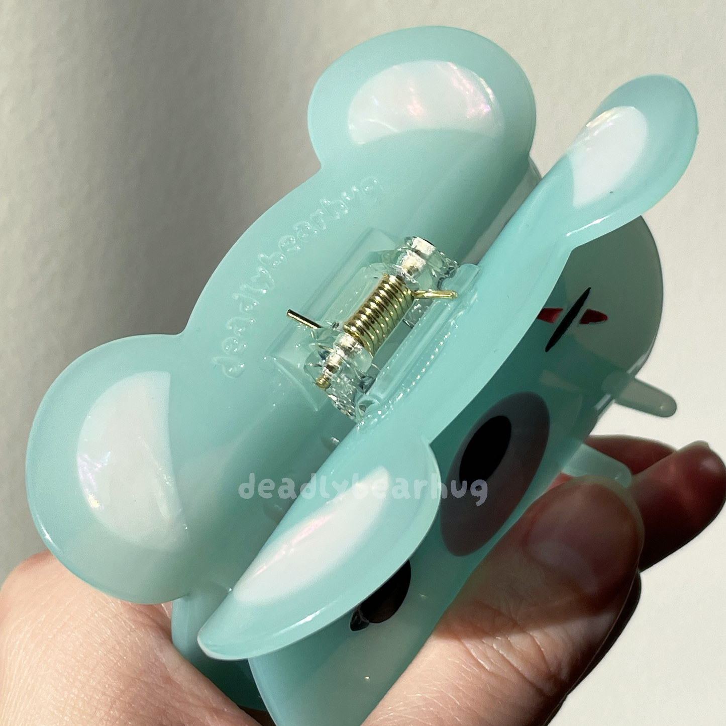 deadlybearhug bear hair clip
