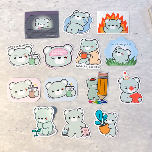 [FALL 2025] Deadly Vinyl Sticker Collection