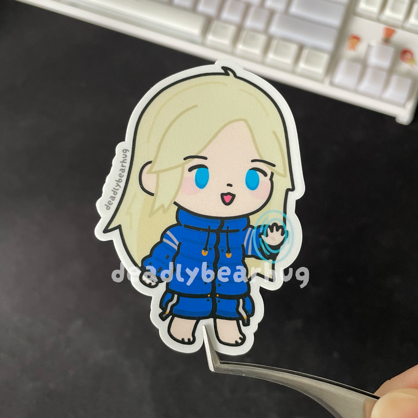 Diana Pragmata Android Gaming Vinyl Sticker