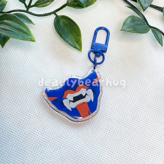 Yoru Mask / Valorant Agent Ability Acrylic Keychain Charm | Double Sided Epoxy