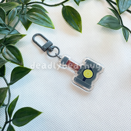 Breach Hammer Buddy / Valorant Agent Ability Acrylic Keychain Charm | Double Sided Epoxy