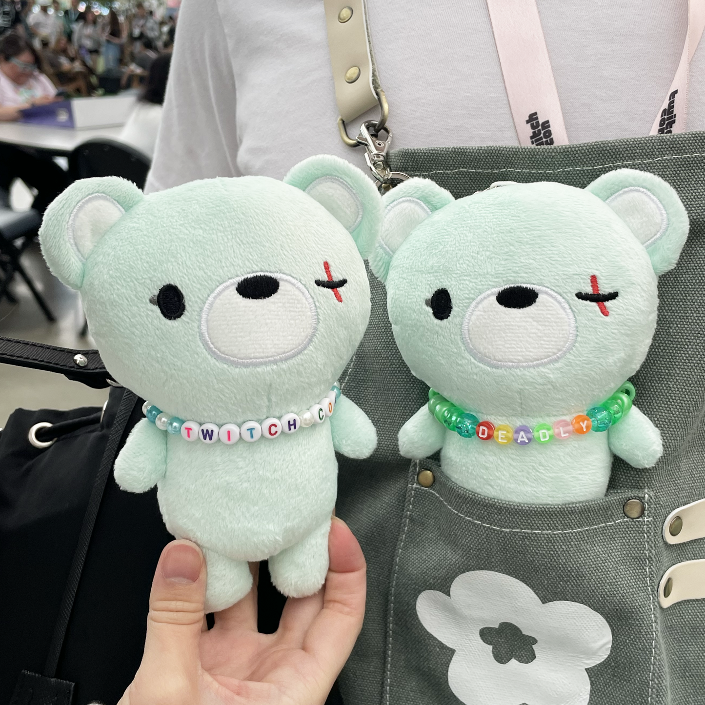"Deadly" the Bear Plush Key Chain