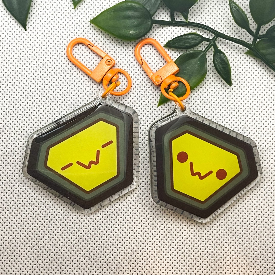 Raze Boombot / Valorant Agent Ability Acrylic Keychain Charm | Double Sided Epoxy